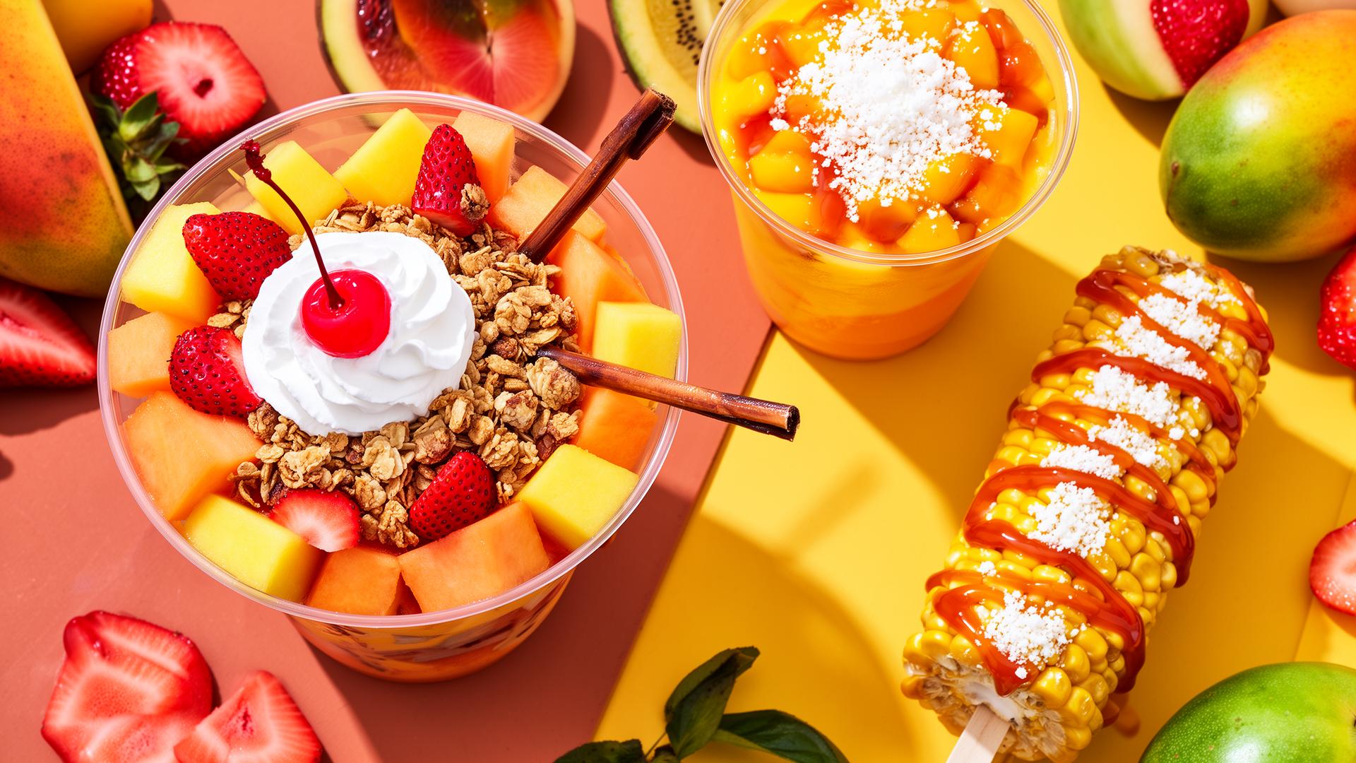Bionico, mangonada and elote — fresh Mexican antojitos